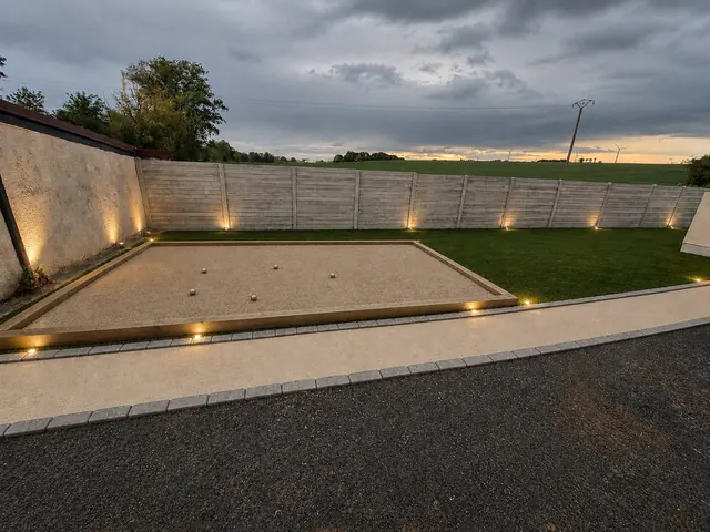 Création d'un terrain de pétanque paysager par VB'Haies